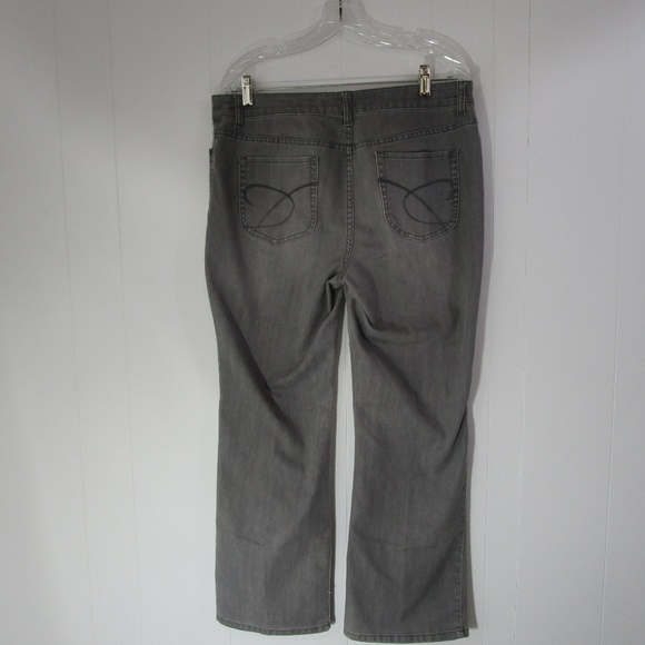 Chico's Platinum straight leg jeans chico sz 2 sht - Picture 8 of 8